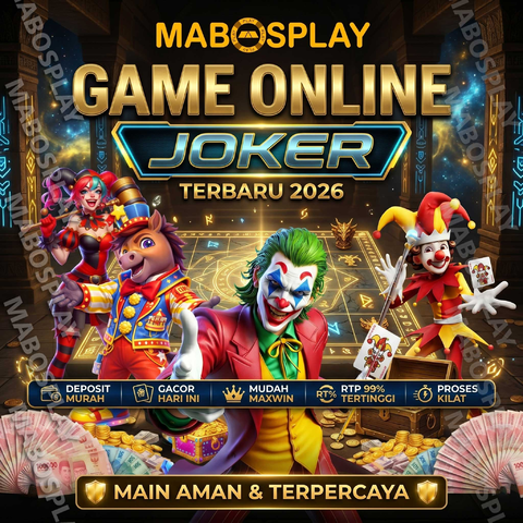 Mabosplay : Game Online Tema Joker Main di HP dan CPU